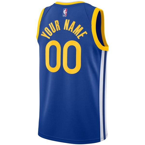 Unisex Golden State Warriors  Nike Royal 2019/20 Custom Swingman Jersey - Icon