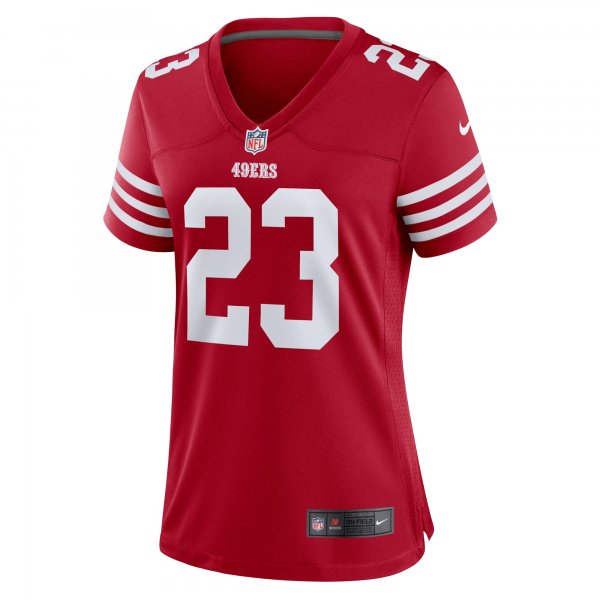 Women's San Francisco 49ers Christian McCaffrey Nike Scarlet Player Jersey