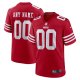 Men's San Francisco 49ers Nike Scarlet Custom Jersey