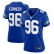 Women's Seattle Seahawks Cortez Kennedy Nike Royal Throwback Player Game Jersey