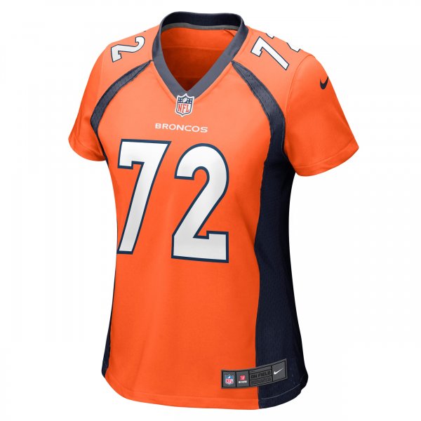 Women's Denver Broncos Garett Bolles Nike Orange Game Jersey