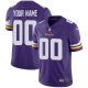 Youth Nike Minnesota Vikings Customized Purple Team Color Vapor Untouchable Custom Limited NFL Jersey