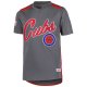 Youth Chicago Cubs Stitches Charcoal Team V-Neck Jersey