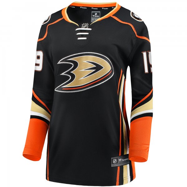 Women's Anaheim Ducks Troy Terry Fanatics Black Home Team Breakaway Player Jersey