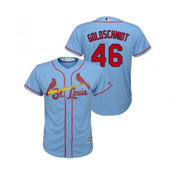 Youth St. Louis Cardinals Paul Goldschmidt Majestic Alternate 2019 Cool Base MLB Jersey