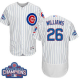 Chicago Cubs #26 Billy Williams White Flexbase Collection 2016 World Series Champions Stitched MLB Jersey