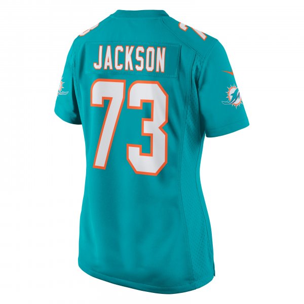 Women's Miami Dolphins Austin Jackson Nike Aqua Game Jersey