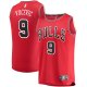 Youth Chicago Bulls Nikola Vucevic Fanatics Red Fast Break Replica Jersey - Icon Edition