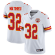 Men's Nike Kansas City Chiefs #32 Tyrann Mathieu White Stitched NFL Vapor Untouchable Limited Jersey