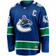 Men's Vancouver Canucks Quinn Hughes Fanatics Blue Home Breakaway Jersey