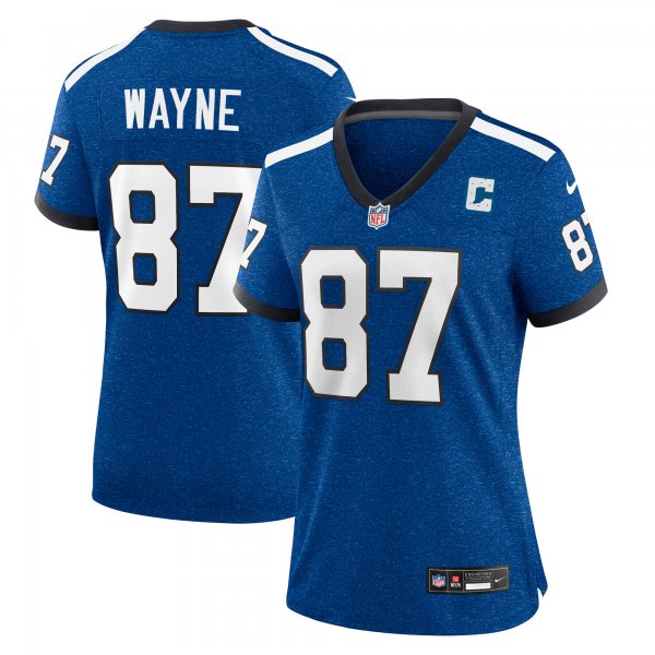 Women's Indianapolis Colts Reggie Wayne Nike Royal Indiana Nights Alternate Game Jersey