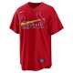 Men's St. Louis Cardinals Lars Nootbaar Nike Red Big & Tall Alternate Replica Player Jersey