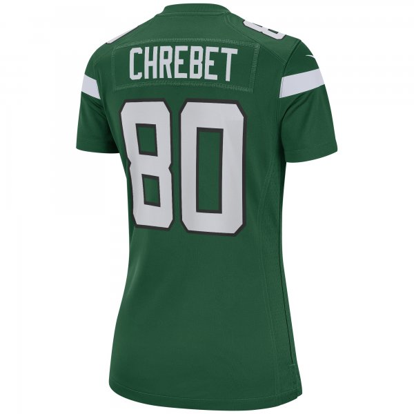 Women's New York Jets Wayne Chrebet Nike Gotham Green Game Retired Player Jersey