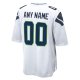 Men's Seattle Seahawks  Nike White Custom Game Jersey