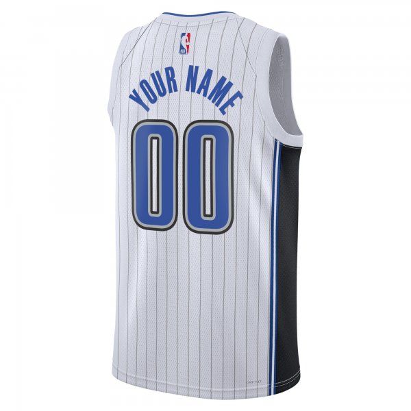 Unisex Orlando Magic Nike White Swingman Custom Jersey - Association Edition