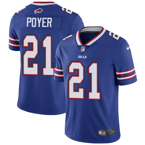 Nike Buffalo Bills #21 Jordan Poyer Youth Limited Royal Blue Vapor Untouchable Home NFL Jersey