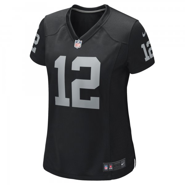 Women's Las Vegas Raiders Ken Stabler Nike Black Game Retired Player Jersey