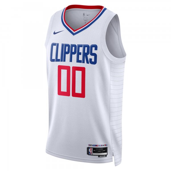 Unisex LA Clippers Nike White Swingman Custom Jersey - Association Edition