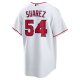 Men's Los Angeles Angels JosÃÂ© Suarez Nike White Home Replica Player Jersey