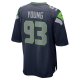 Men's Seattle Seahawks Cameron Young Nike College Navy  Game Jersey