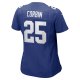 Women's New York Giants Jashaun Corbin Nike Royal Game Player Jersey