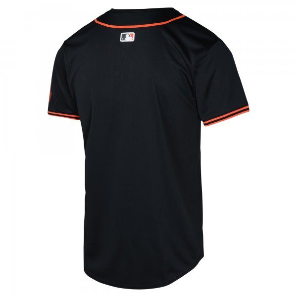 Youth San Francisco Giants Nike Black Alternate Limited Jersey