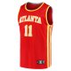 Men's Atlanta Hawks Trae Young Fanatics Red Fast Break Replica Jersey - Icon Edition