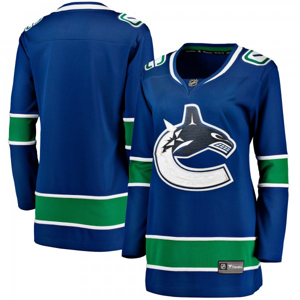 Women's Vancouver Canucks Fanatics Blue Premier Breakaway Jersey