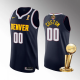 Men's Denver Nuggets 2023 NBA Finals Champions Custom Navy Icon Jersey