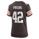 Women's Cleveland Browns Tony Fields II Nike  Brown Team Game Jersey