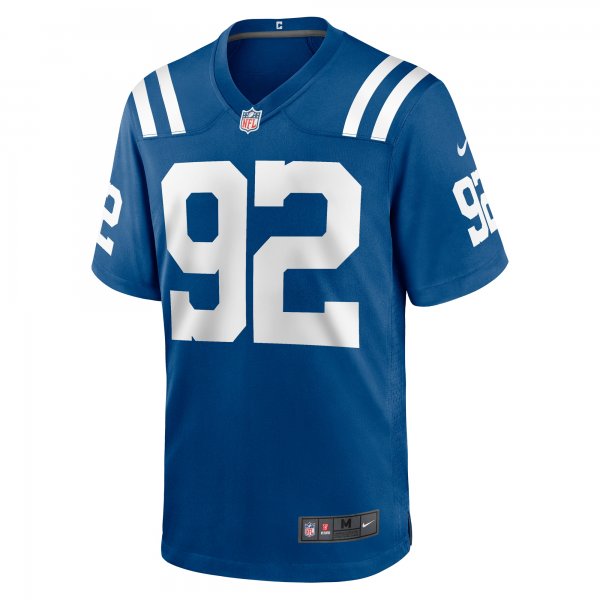 Men's Indianapolis Colts Jacob Martin Nike  Royal Team Game Jersey