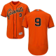 San Francisco Giants #9 Brandon Belt Orange Flexbase Collection Stitched MLB Jersey