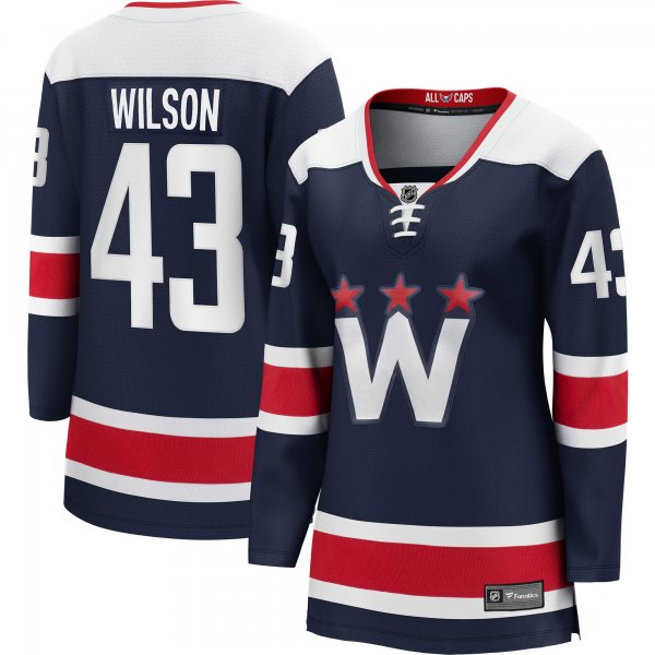 Women's Washington Capitals Tom Wilson Fanatics Navy Alternate Premier Breakaway Player Jersey