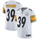 Pittsburgh Steelers #39 Minkah Fitzpatrick White Youth Stitched NFL Vapor Untouchable Limited Jersey