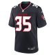 Men's Houston Texans Jake Hansen Nike  Navy Team Game Jersey