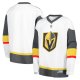 Youth Vegas Golden Knights Fanatics White Away Replica Blank Jersey