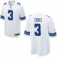 Men's Dallas Cowboys #3 Brandin Cooks White NFL Limited Jersey