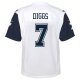 Youth Dallas Cowboys Trevon Diggs Nike White Alternate Game Jersey