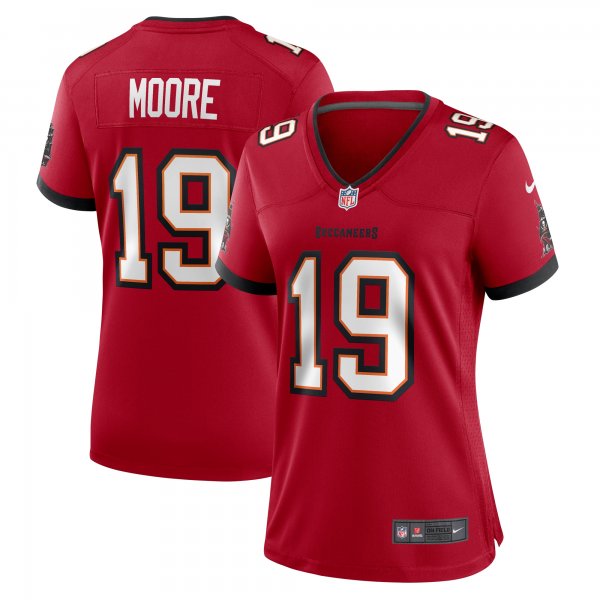 Women's Tampa Bay Buccaneers David Moore Nike  Red  Game Jersey