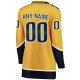 Women's Nashville Predators Fanatics Yellow Home Breakaway Custom Jersey