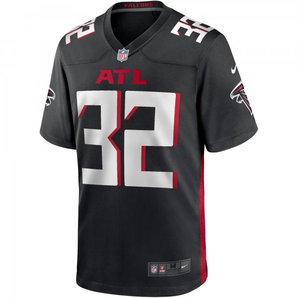 Men's Atlanta Falcons Jamal Anderson Nike Black Game Retired Player Jersey