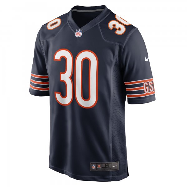 Men's Chicago Bears Joejuan Williams Nike  Navy  Game Jersey