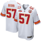 Orlando Brown #57 Kansas City Chiefs Super Bowl LVII Champions 3 Stars Men's Game White NFL Jersey