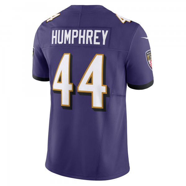 Men's Baltimore Ravens Marlon Humphrey Nike Purple Vapor F.U.S.E. Limited Jersey