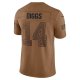 Men's Buffalo Bills Stefon Diggs Nike Brown 2023 Salute To Service Limited Jersey