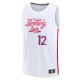 Men's Philadelphia 76ers Tobias Harris Fanatics White Fastbreak Jersey - City Edition