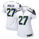 Women's Tariq Woolen #27 Seattle Seahawks Nike White Game Player NFL Jersey