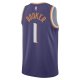 Unisex Phoenix Suns Devin Booker Nike Purple Swingman Jersey - Icon Edition