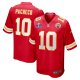 Men's Kansas City Chiefs Isiah Pacheco Nike Red Super Bowl LVIII Game Jersey