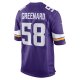 Men's Minnesota Vikings Jonathan Greenard Nike  Purple Team Game Jersey